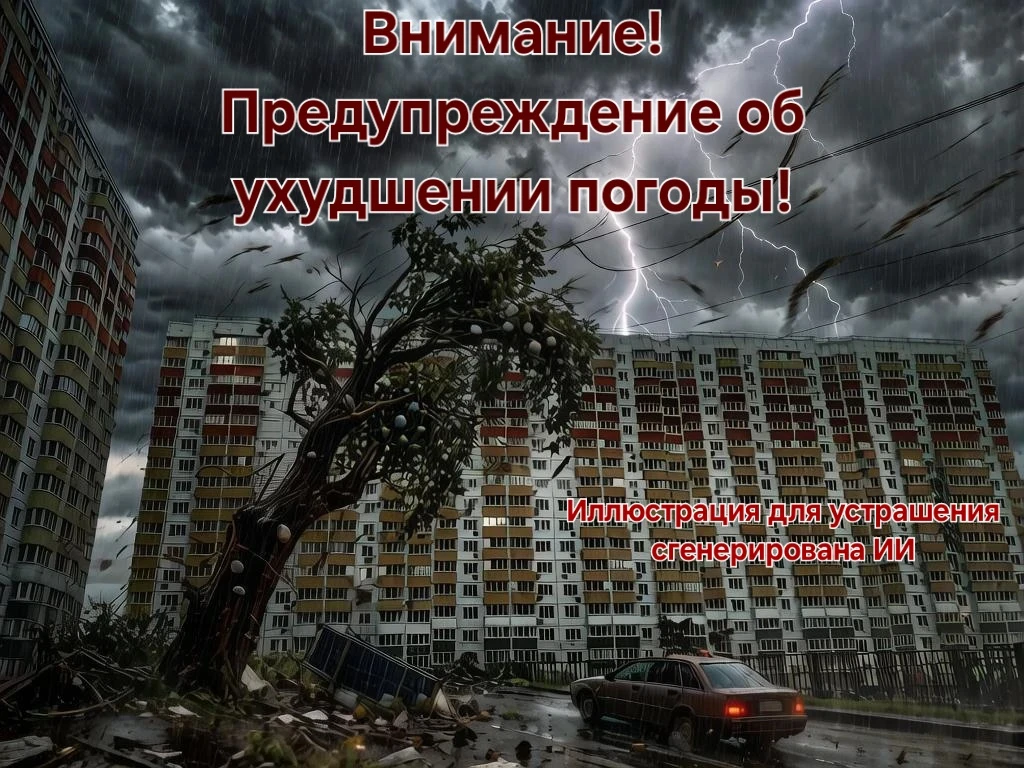 ⛈️В соответствии со штормовым предупреждением от Ростовского гидрометцентра ФГБУ «Северо-Кавказское 
