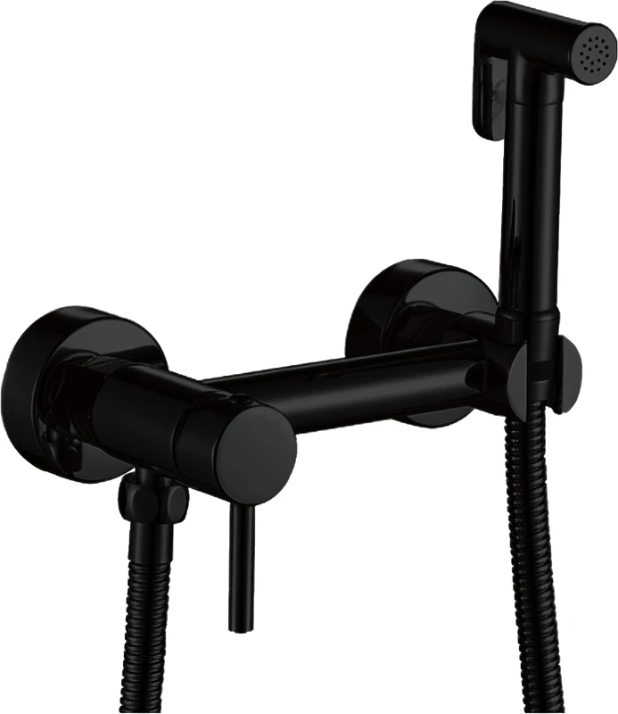 Гигиенический душ со смесителем Haiba HB10-7 черный