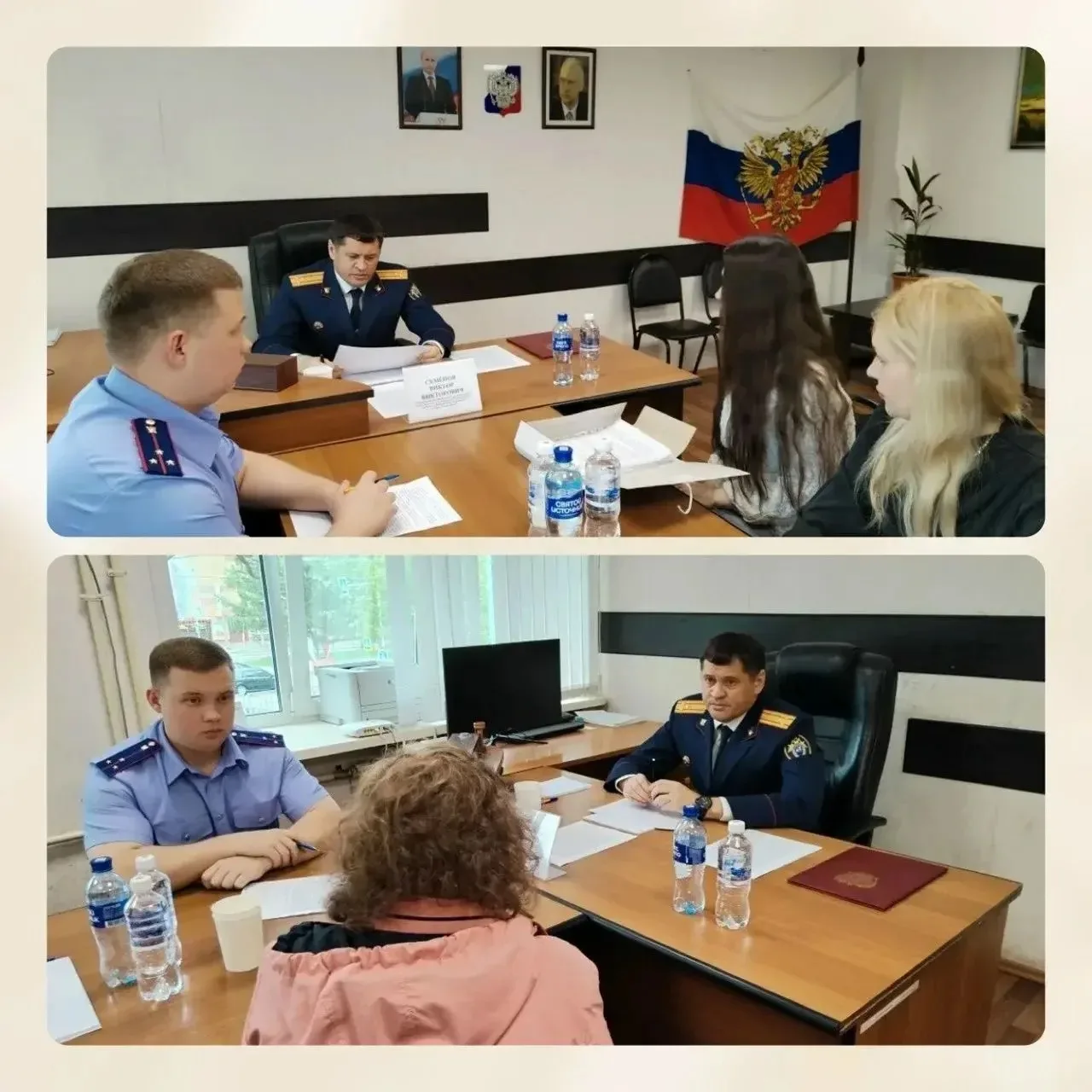 В Ангарске исполняющий обязанности руководителя следственного управления провел личный прием граждан