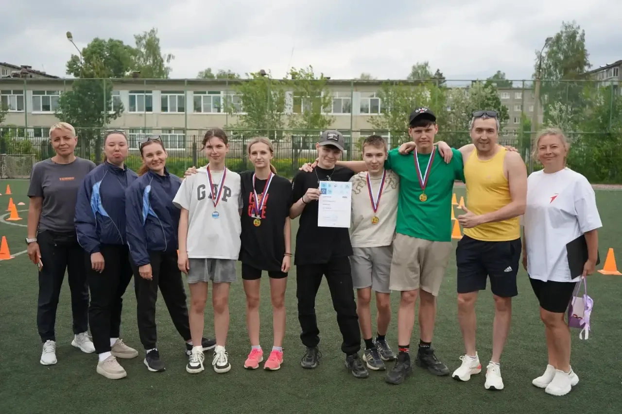 🏆Команда школы №13 - победитель муниципального этапа Всероссийского физкультурно-оздор...