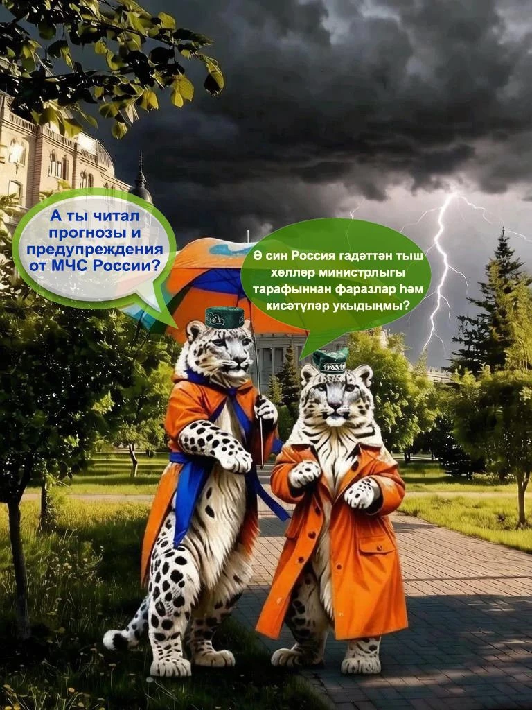 Внимание! Ухудшение погодных условий
Очень сильный дождь, сильный ливень, грозы, возможен град сильн