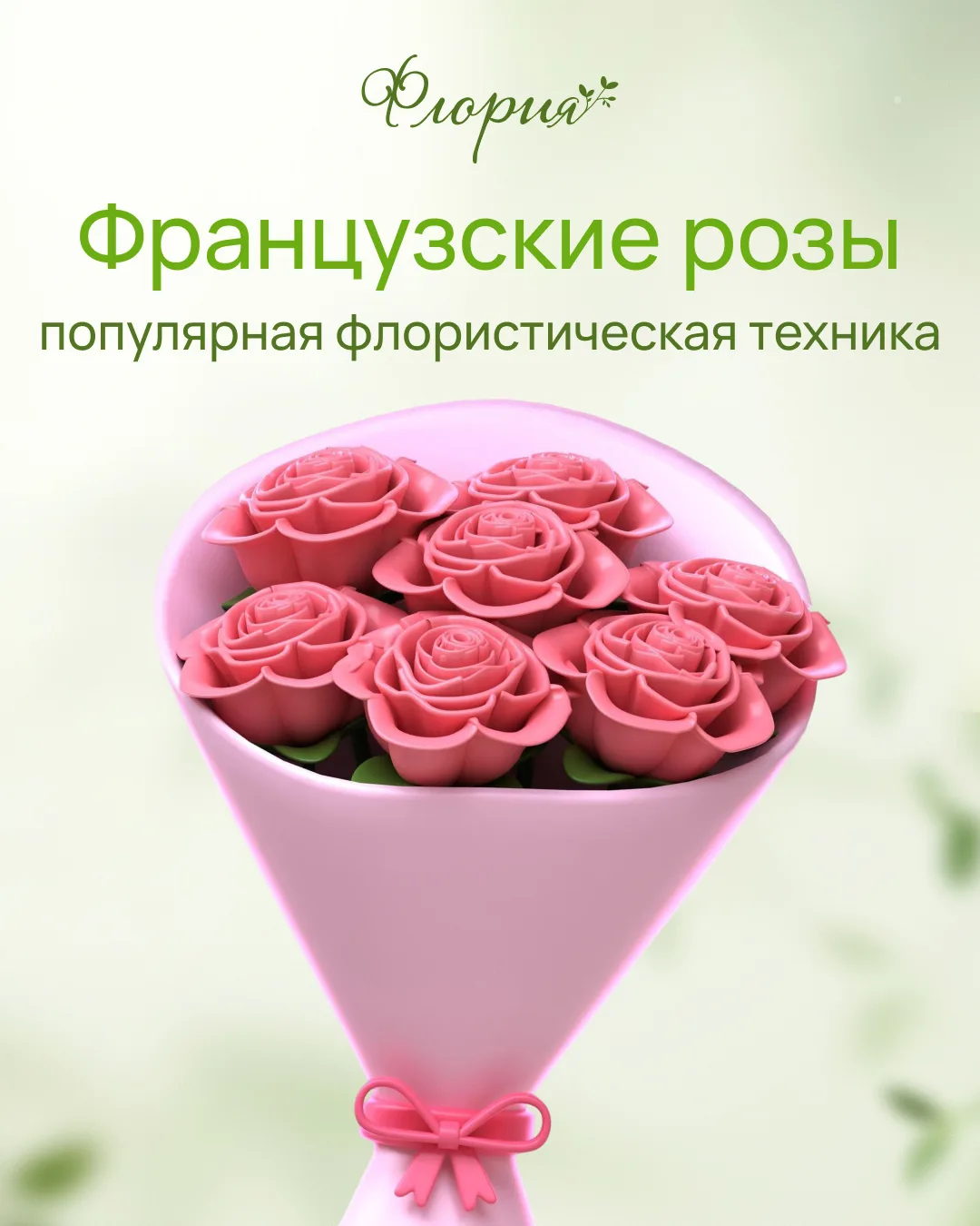 🌹 Французские розы – одна из самых обсуждаемых техник во флористике

Несмотря на название, французс