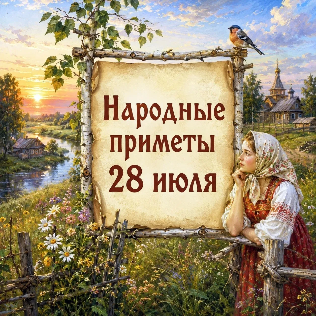 🌿 Народные приметы 28 июля — Матушка Улита 🌿

28 июля на Руси отмечали день Матушки Улиты. Считало