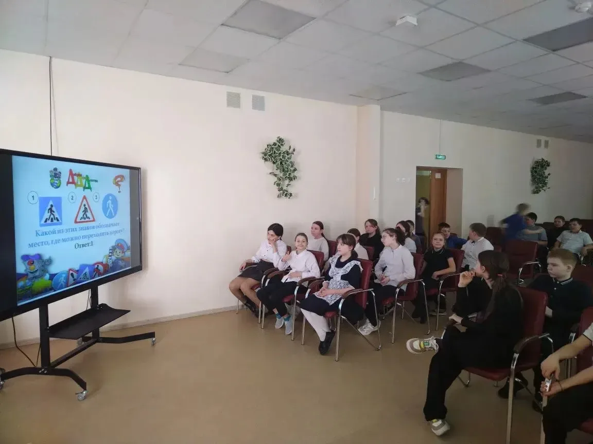 ✅В 5 классах, в преддверии весенних каникул,  прошло интерактивное мероприятие «Азбука дорожной безо