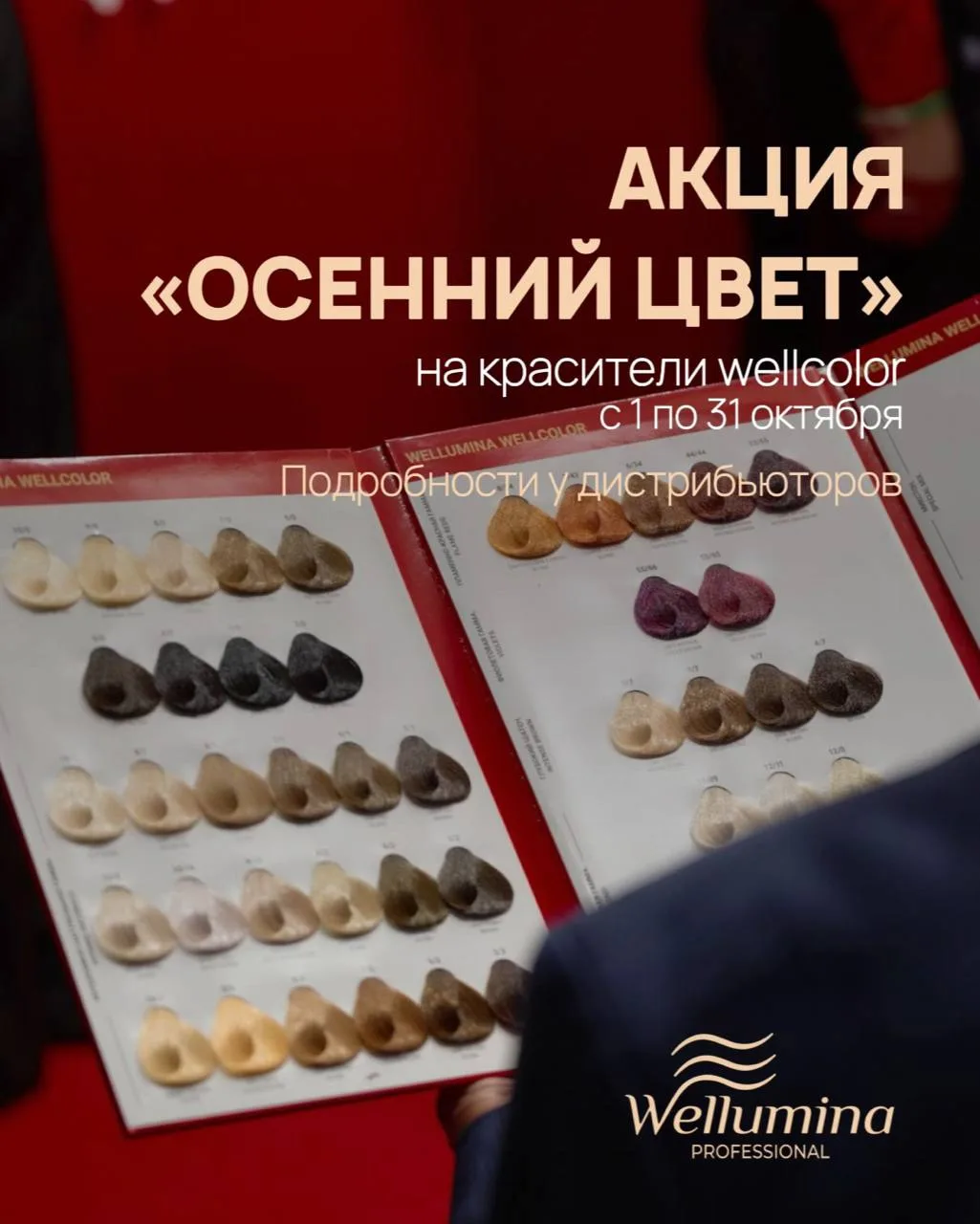 Специально для вас, с 1 по 31 октября 2026 года, мы запускаем акцию «Осенний цвет» на к...