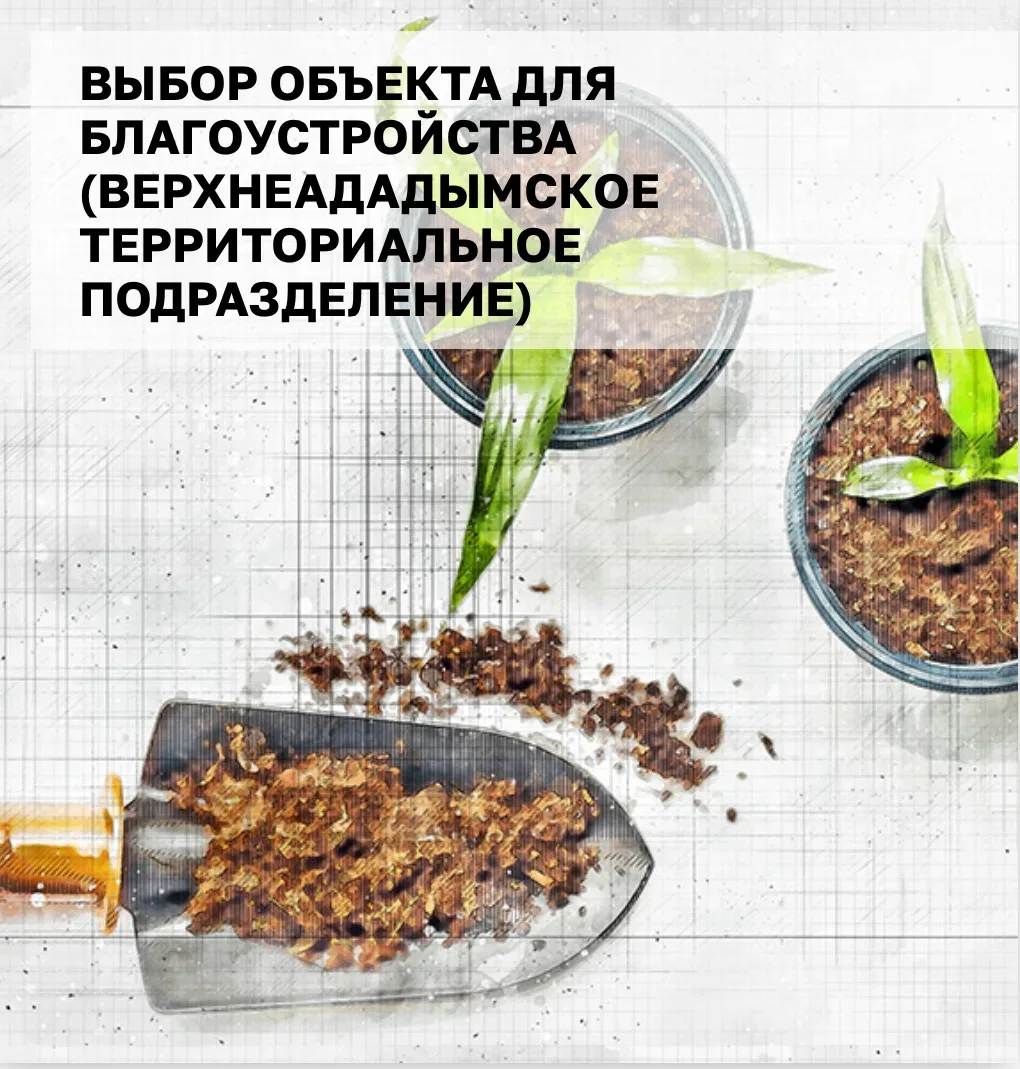 Выбираем, что будем благоустраивать в Верхнеададымском терподразделении
