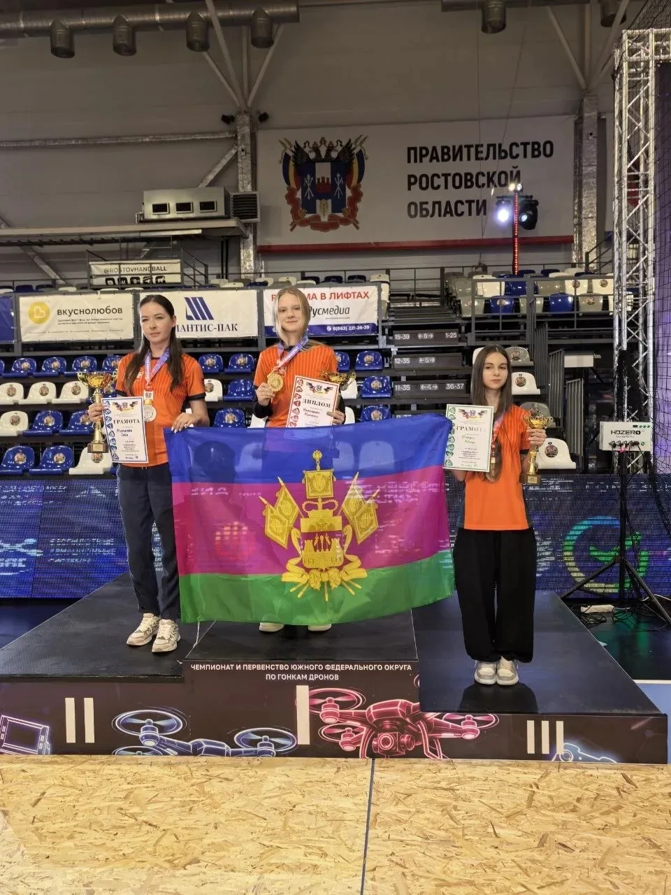 🏆От всей души поздравляем тренера нашей секции по гонкам дронов Маргариту Николенко с абсолютной по