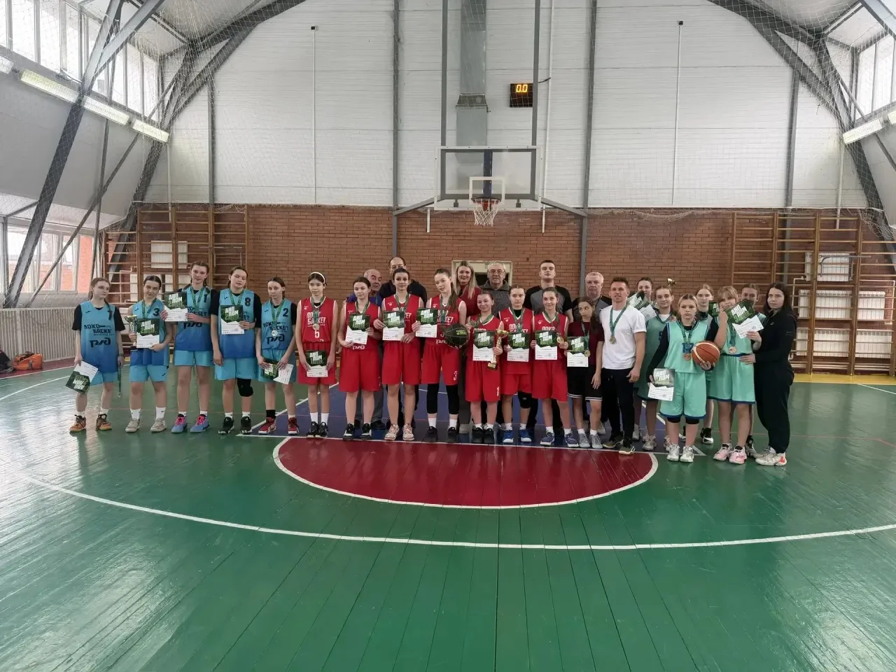 ⚡️На базе нашей школы прошли зональные соревнования Чемпионата по баскетболу «Локобаскет—школьная ли