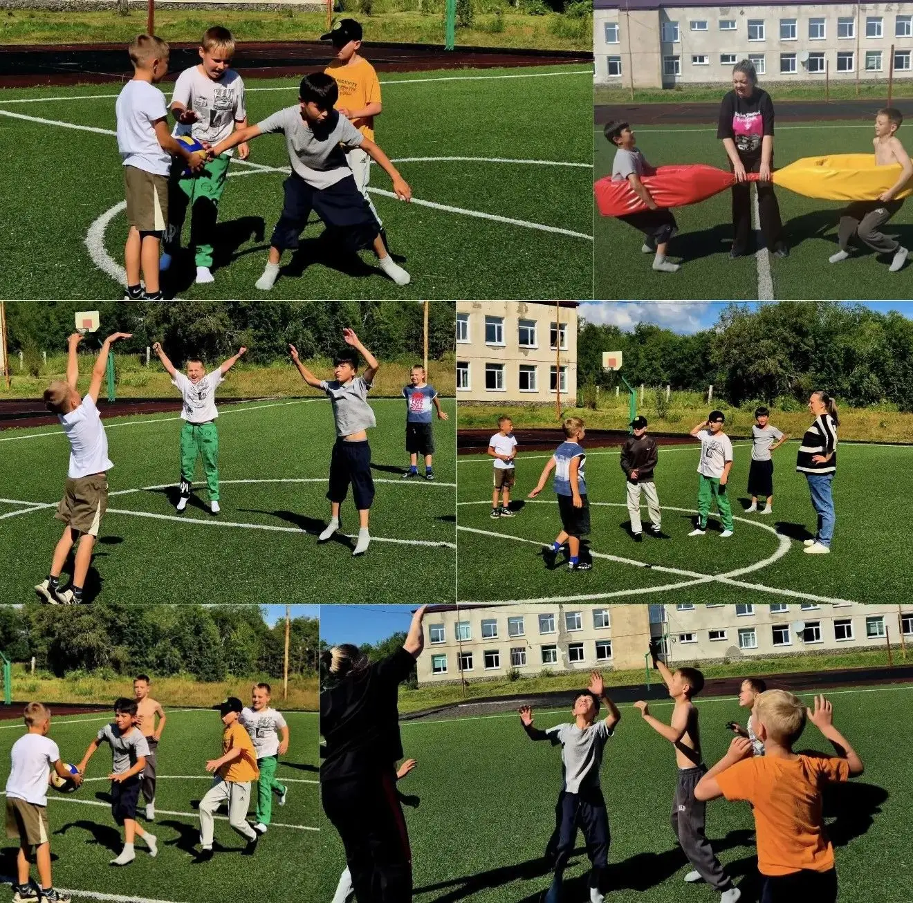 ☀️ 28 августа специалисты нашего Дома Культуры провели для ребят весёлую детскую развле...