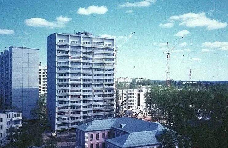 📸 Строительство корпуса 839, 1999 г. 

Фото: Александр Павлов.