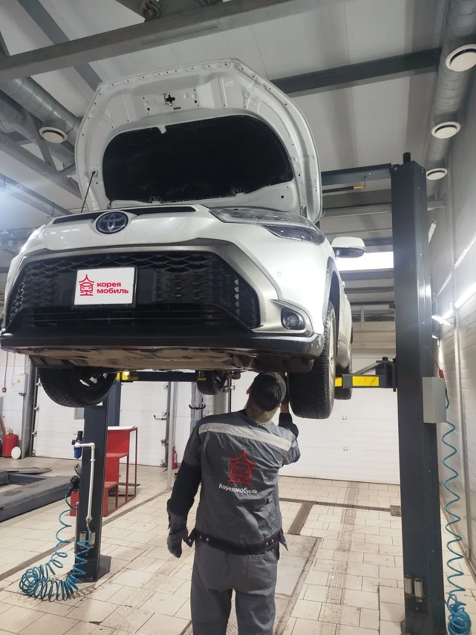 🔧 На сервисе: Toyota — плановое ТО
