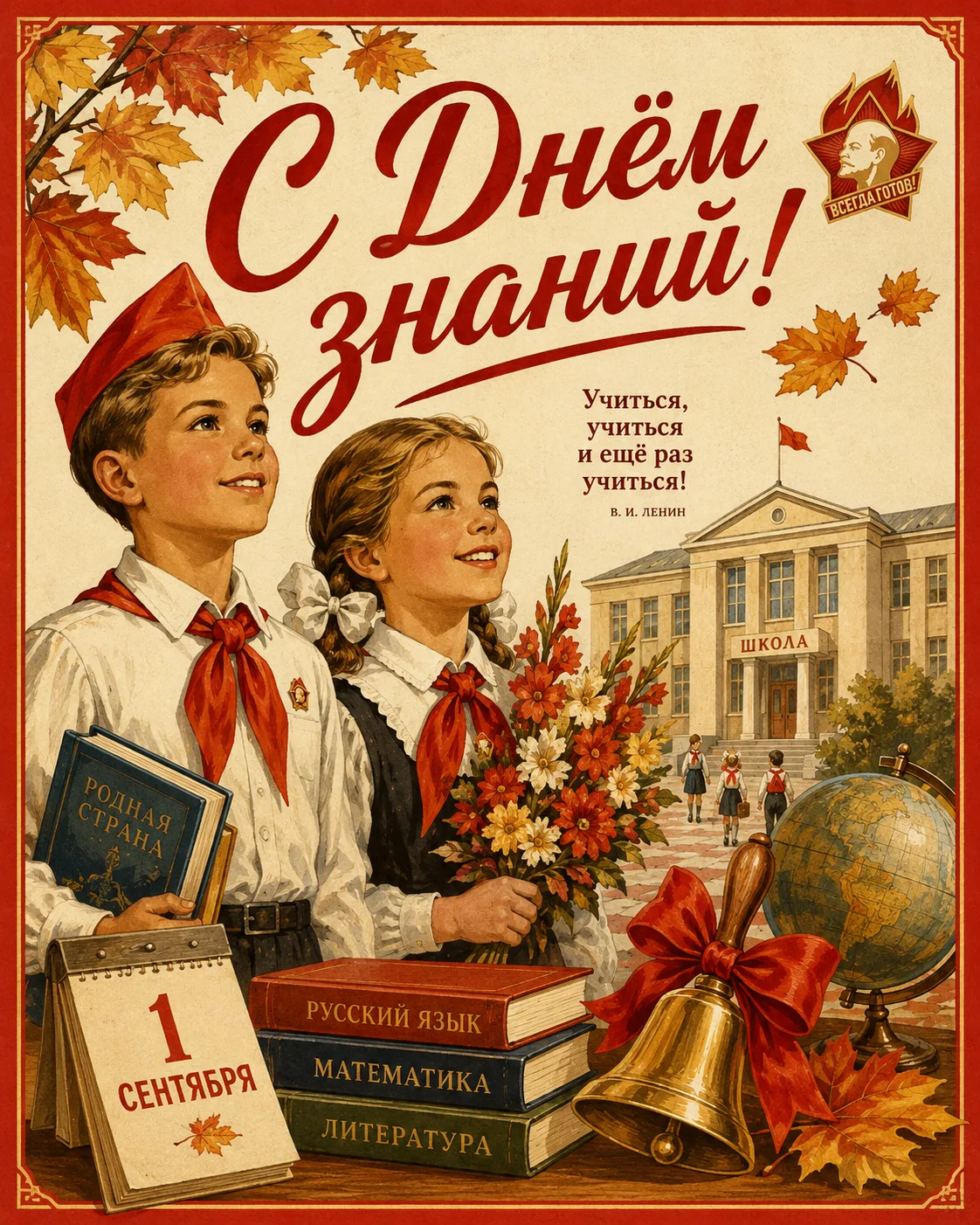 С Днём знаний 🍁