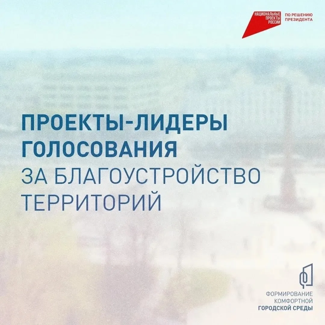 До завершения Всероссийского голосования по выбору общественных территорий для благоустройства в рам