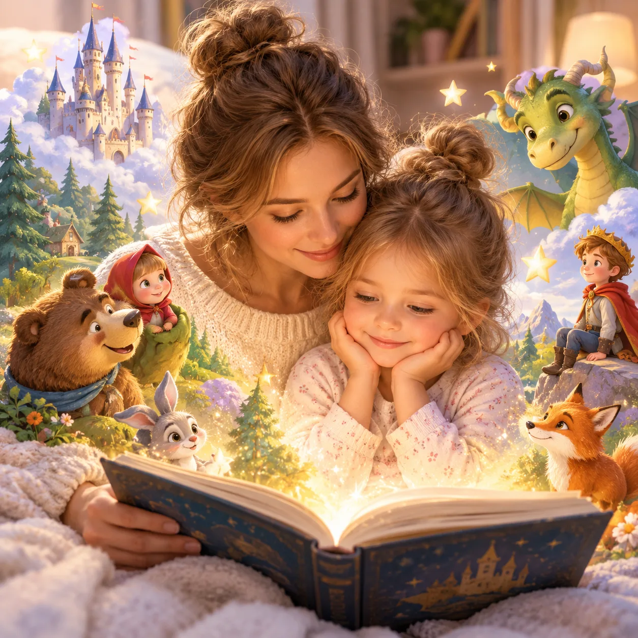 📖 Зачем мы читаем детям сказки? Или почему волшебство полезнее, чем кажется