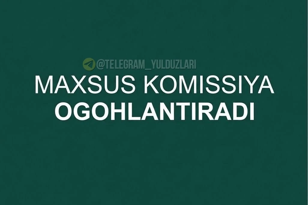 🌪️ Тошкентда қисқа муддатли чанг-тўзон кузатилиши мумкин
