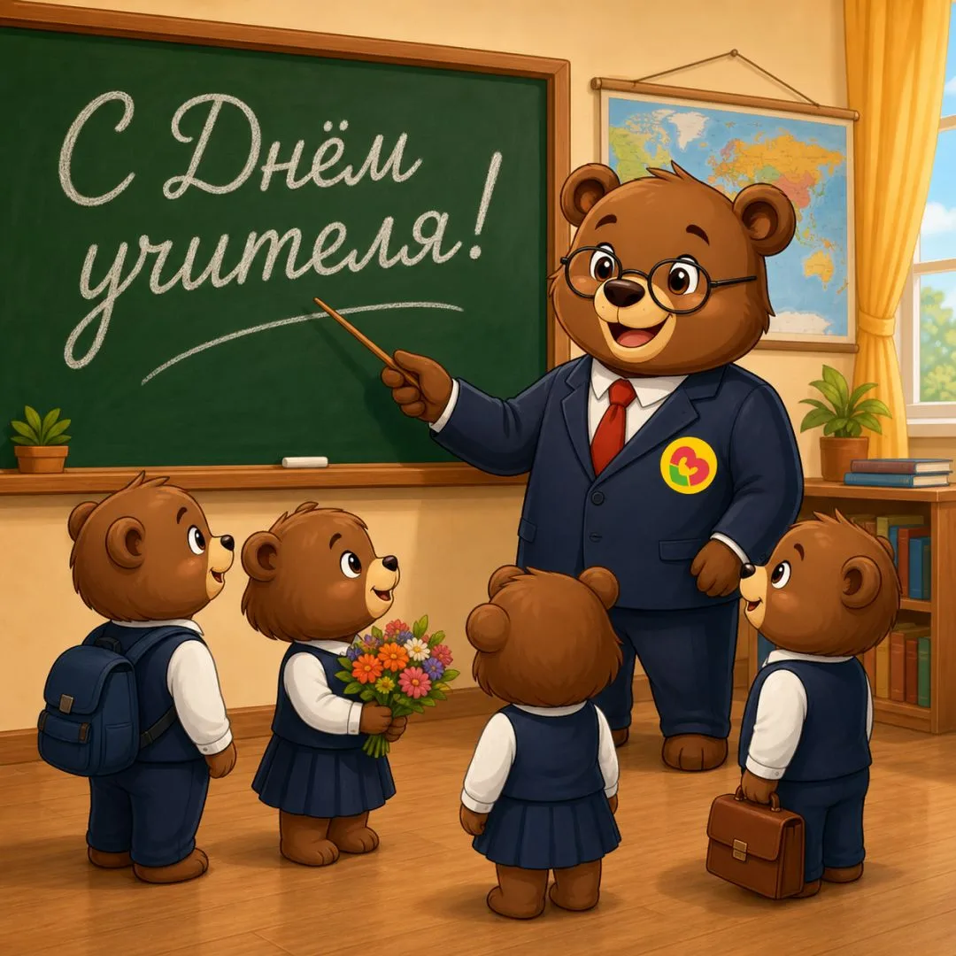 📚 Поздравляем с Днём учителя!