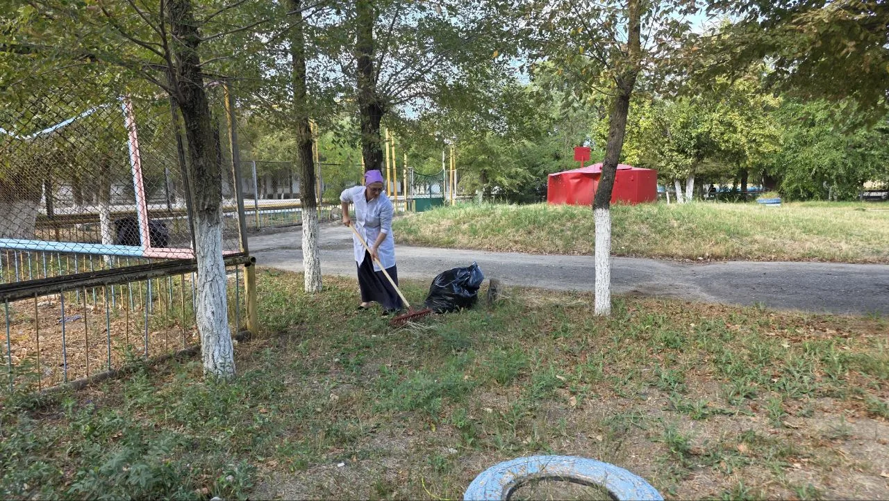 🌿 Субботник в детском саду «Ивушка» 🌿