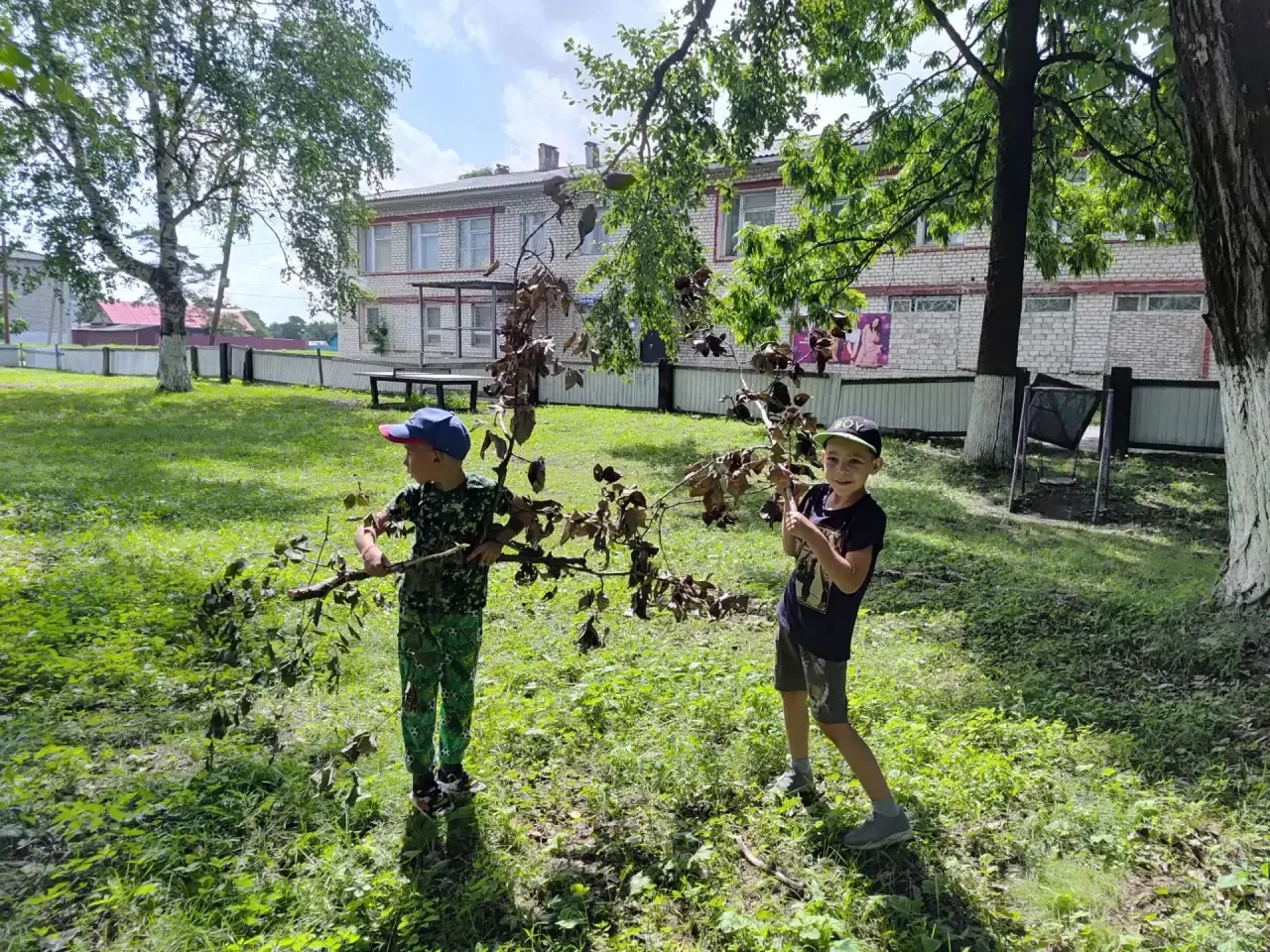 Наш волонтерский форпост «Планета добрых дел» на базе школы №24 п. Бира официально открыт! Первая по