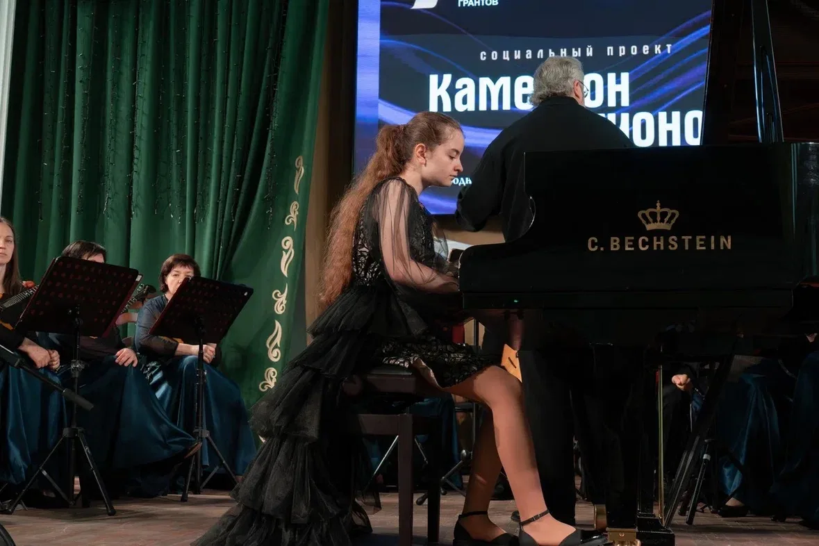Вчера у нас состоялся концерт в рамках социального проекта «Камертон регионов».