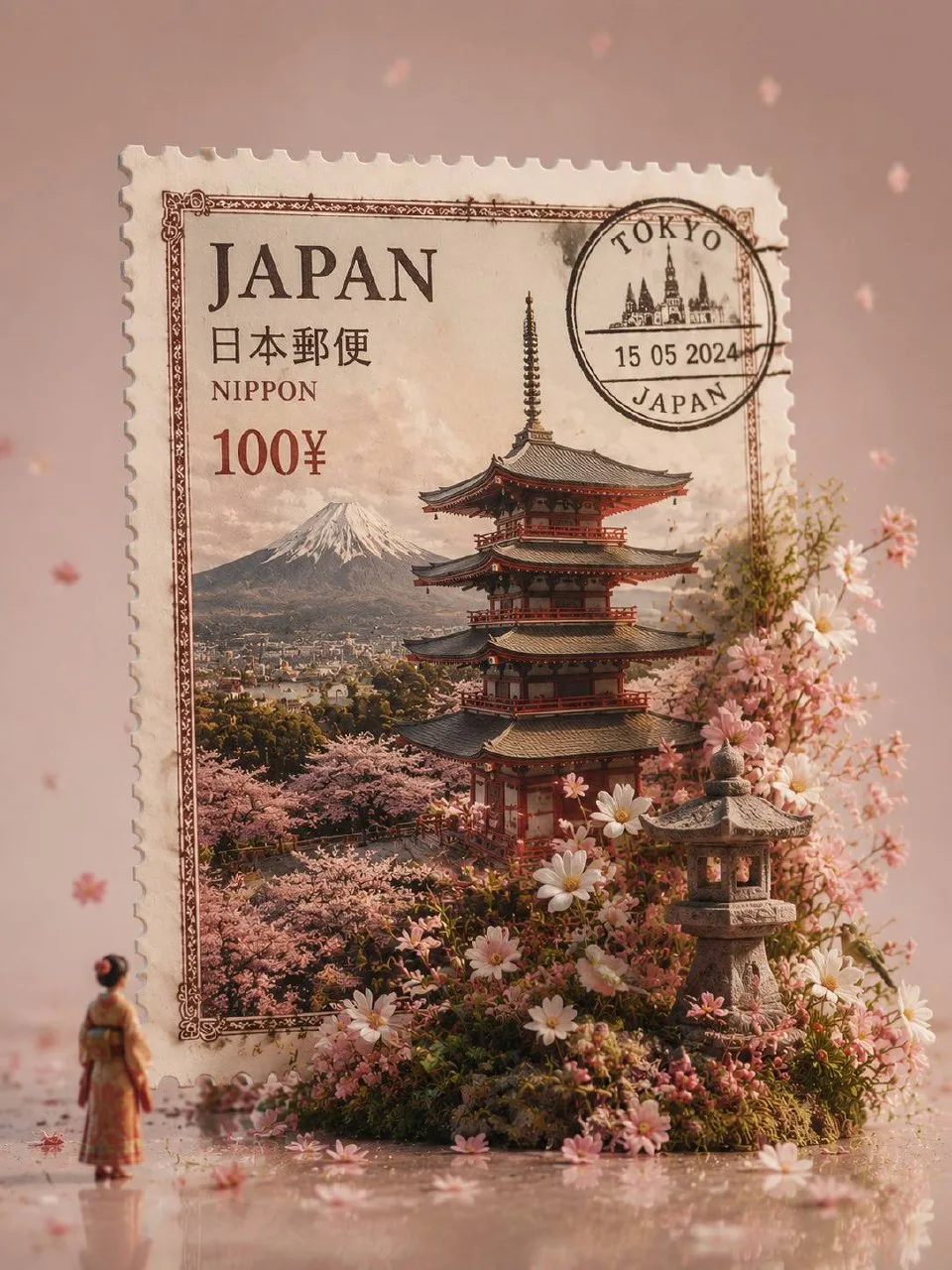 Стильные марки в GPT

A hyper-realistic macro photography shot of a giant, freestanding vintage post