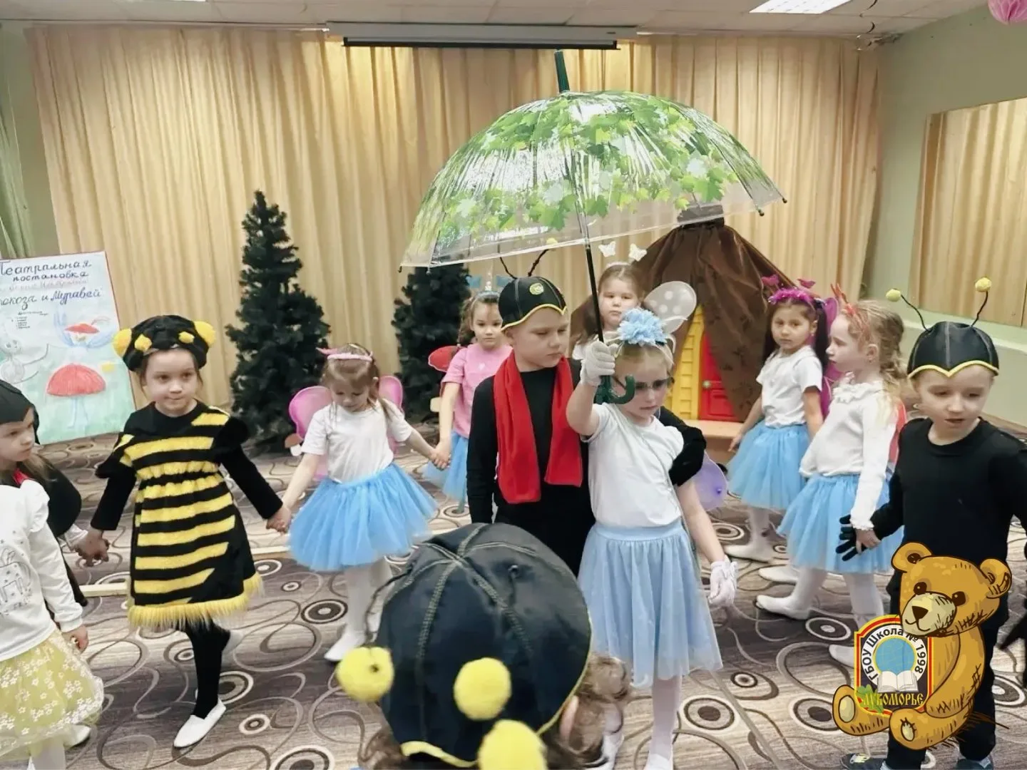🎭 #ДайджестДошколят | Театр, который объединил всех  В группе «Радуга» прошла настоящая театральная 