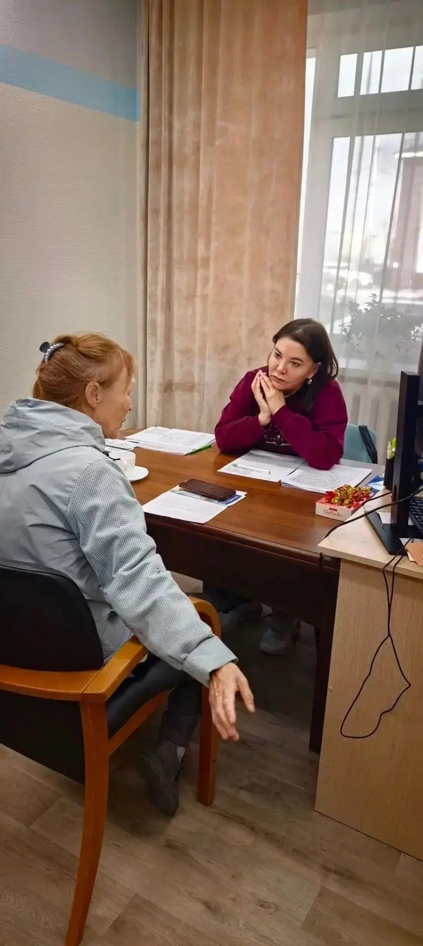 Совместный приём с фондом «Защитники Отечества» в Шурышкарском районе