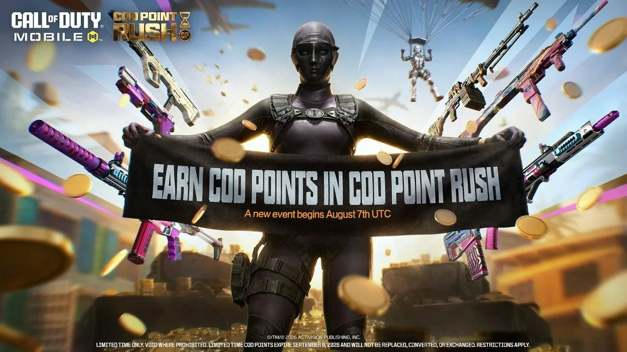 В следующем сезоне (7-го августа) ожидается событие COD Point Rush!

☆ Выполняйте задания в течение 
