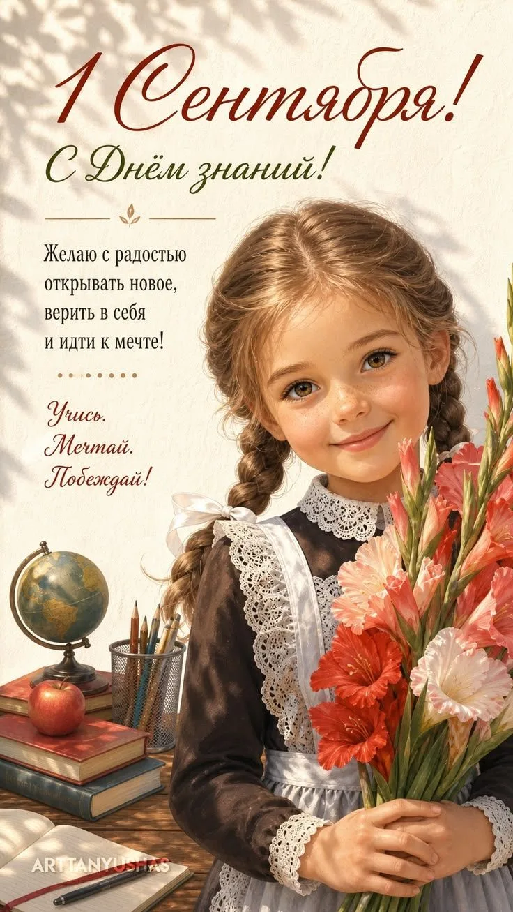 🎉 Ура, мы снова вместе! С 1 Сентября!