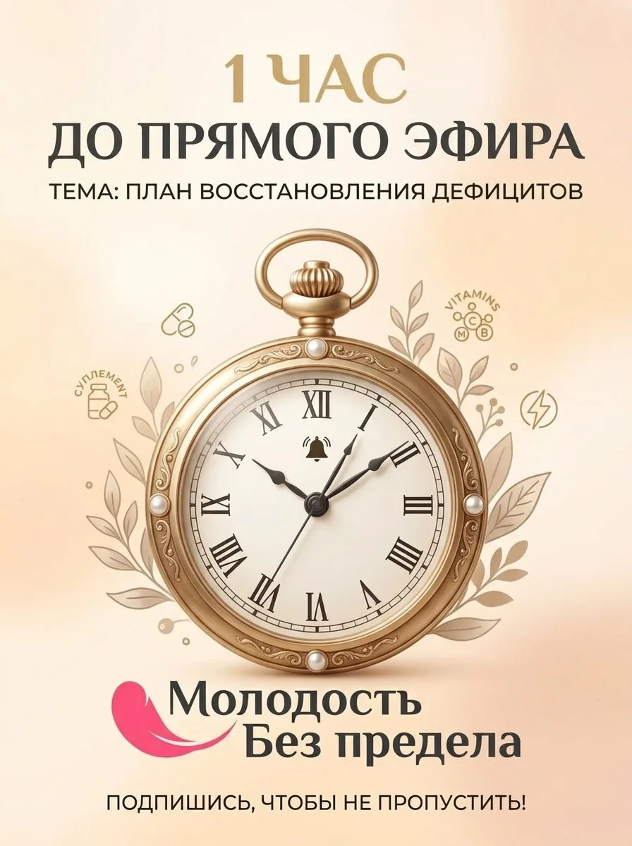 1 час до эфира с планом восстановления дефицитов