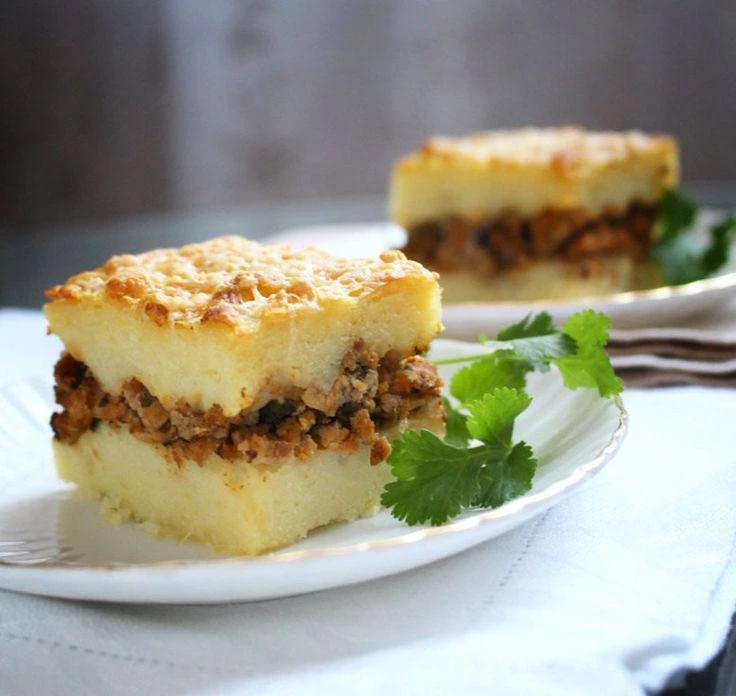 🍲 Картофельная запеканка с фаршем