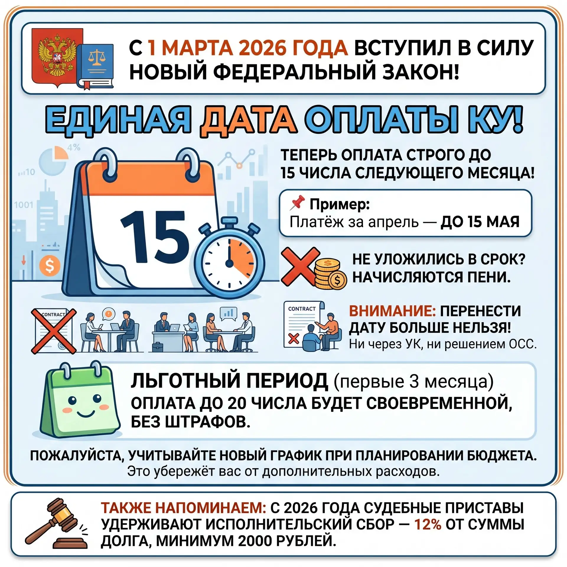 ⏫️ Внимание: важное изменение для всех жителей!