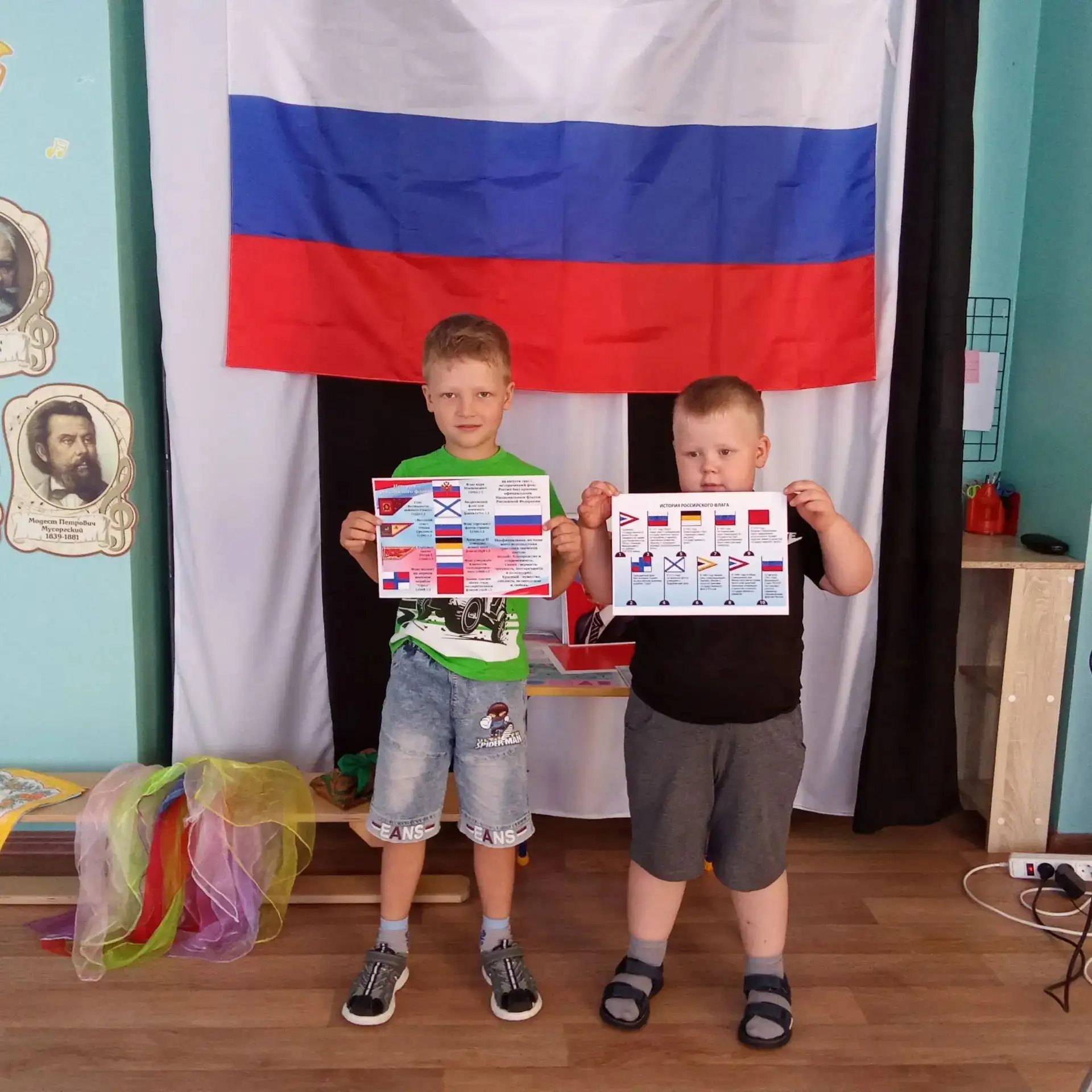 Патриотическое воспитание: в гости пришёл музей!