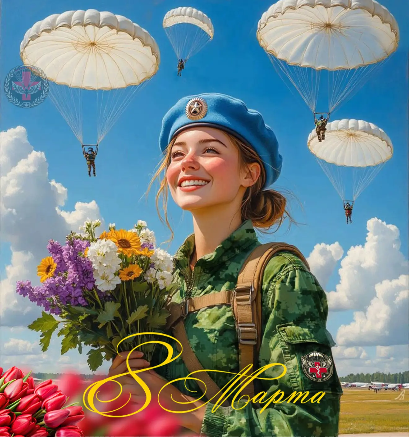 С Международным женским днём! 🌷  Дорогие женщины! Примите искренние поздравления с этим светлым весе