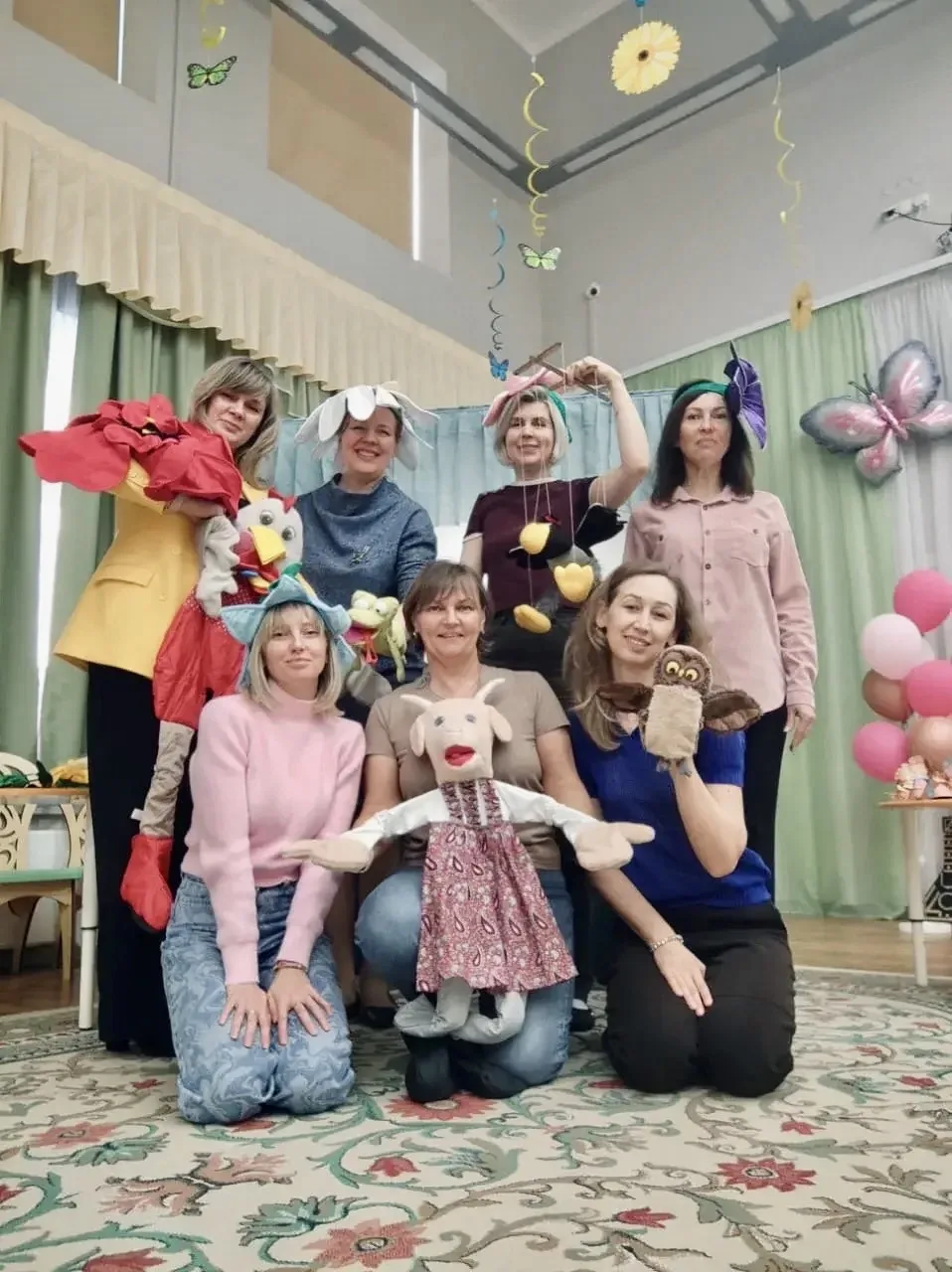 ЗАБАВНЫЕ НОВОСТИ🏡  В преддверии Международного дня театра в «Забаве» на Покровской педагоги театраль