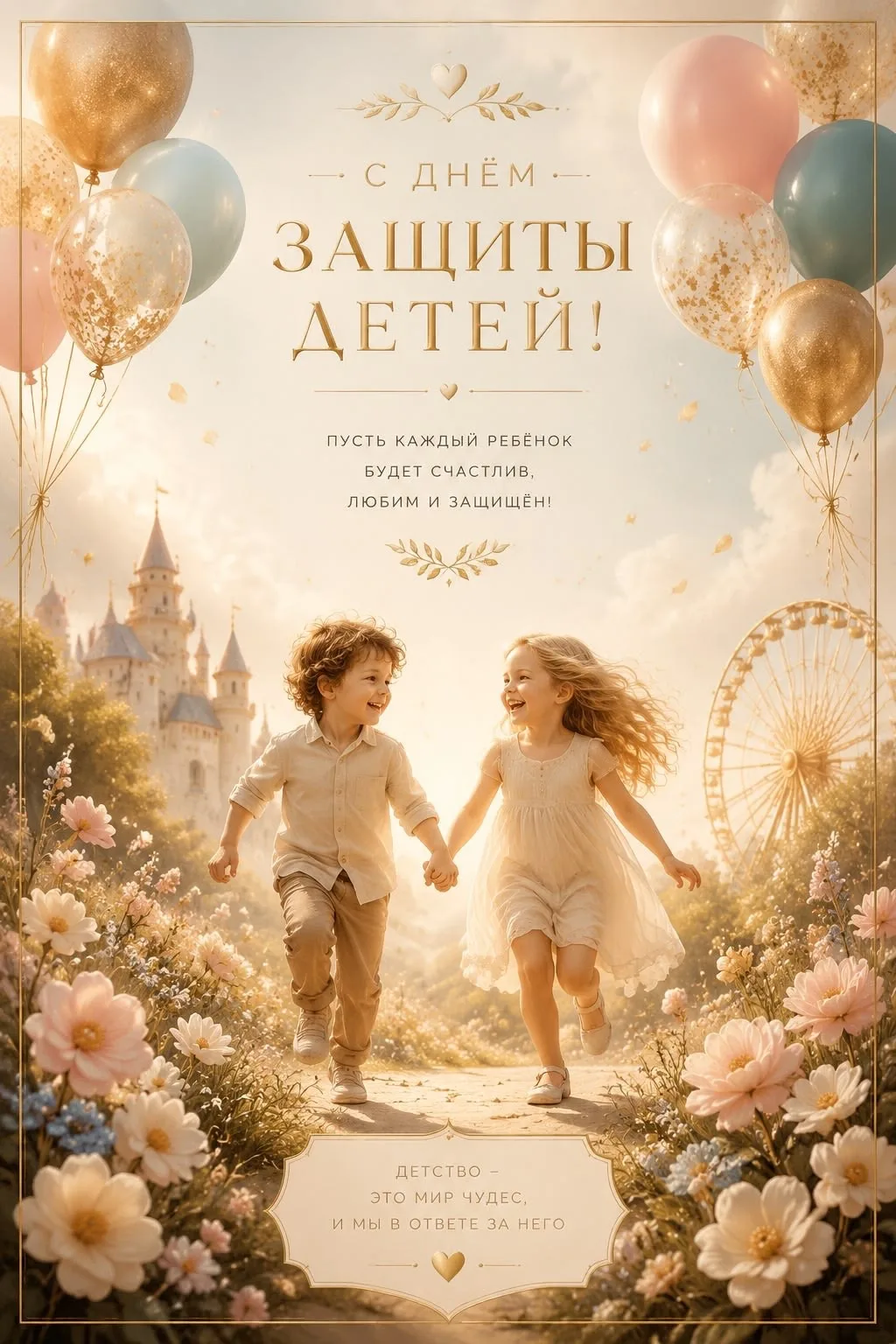 👼🏻С  Международным Днём защиты детей!