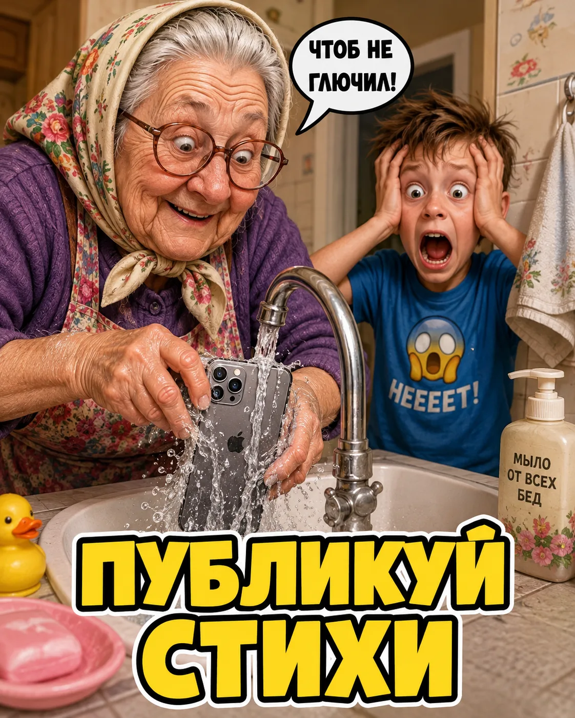 Всем хорошего настроения☺️Стихи по картинке👇👇👇