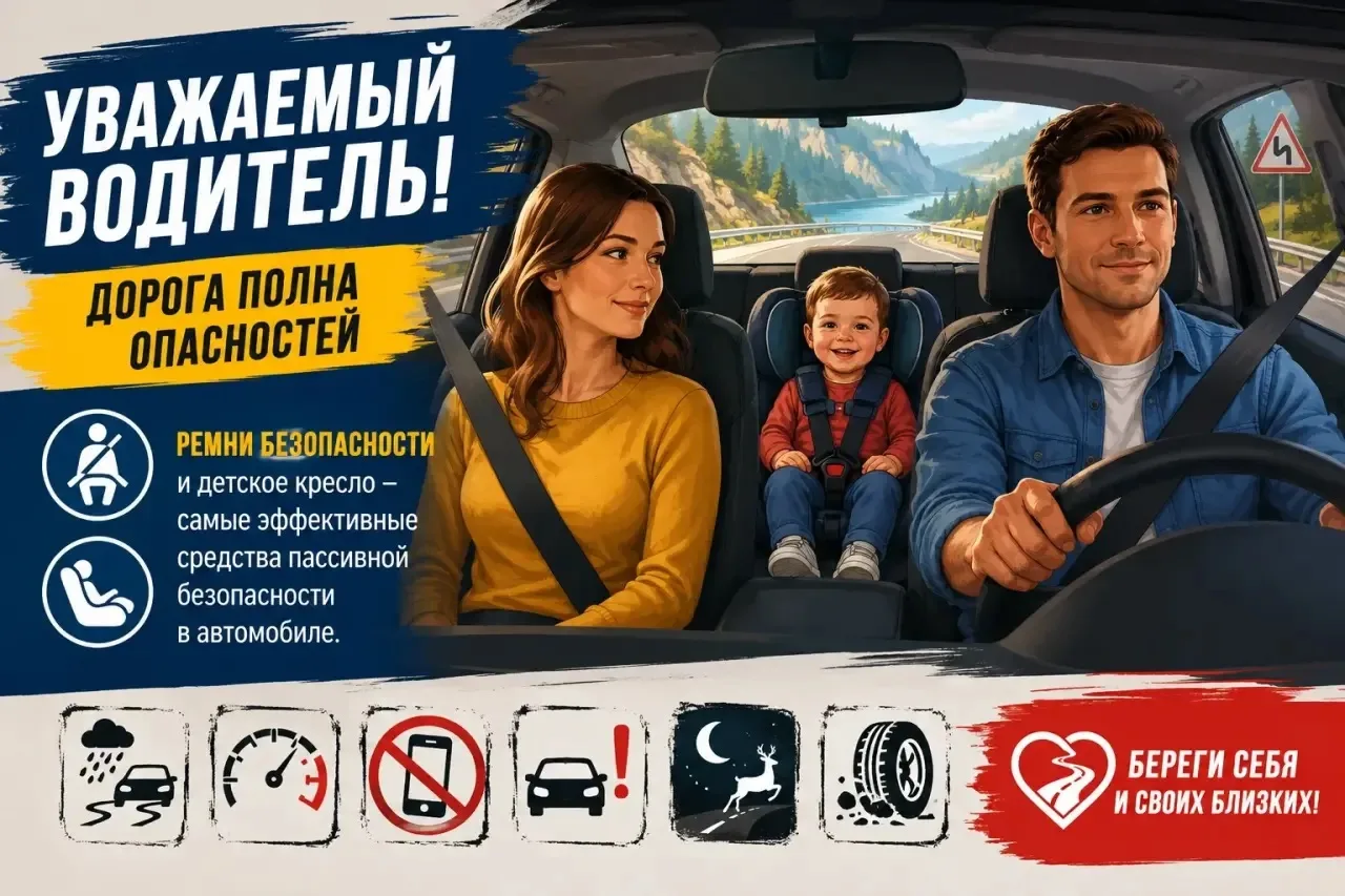 Безопасность на дорогах — один из ключевых аспектов, который должен волновать участников дорожного д