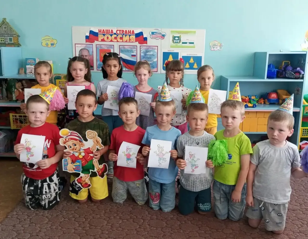 День рождения Буратино 🗝️