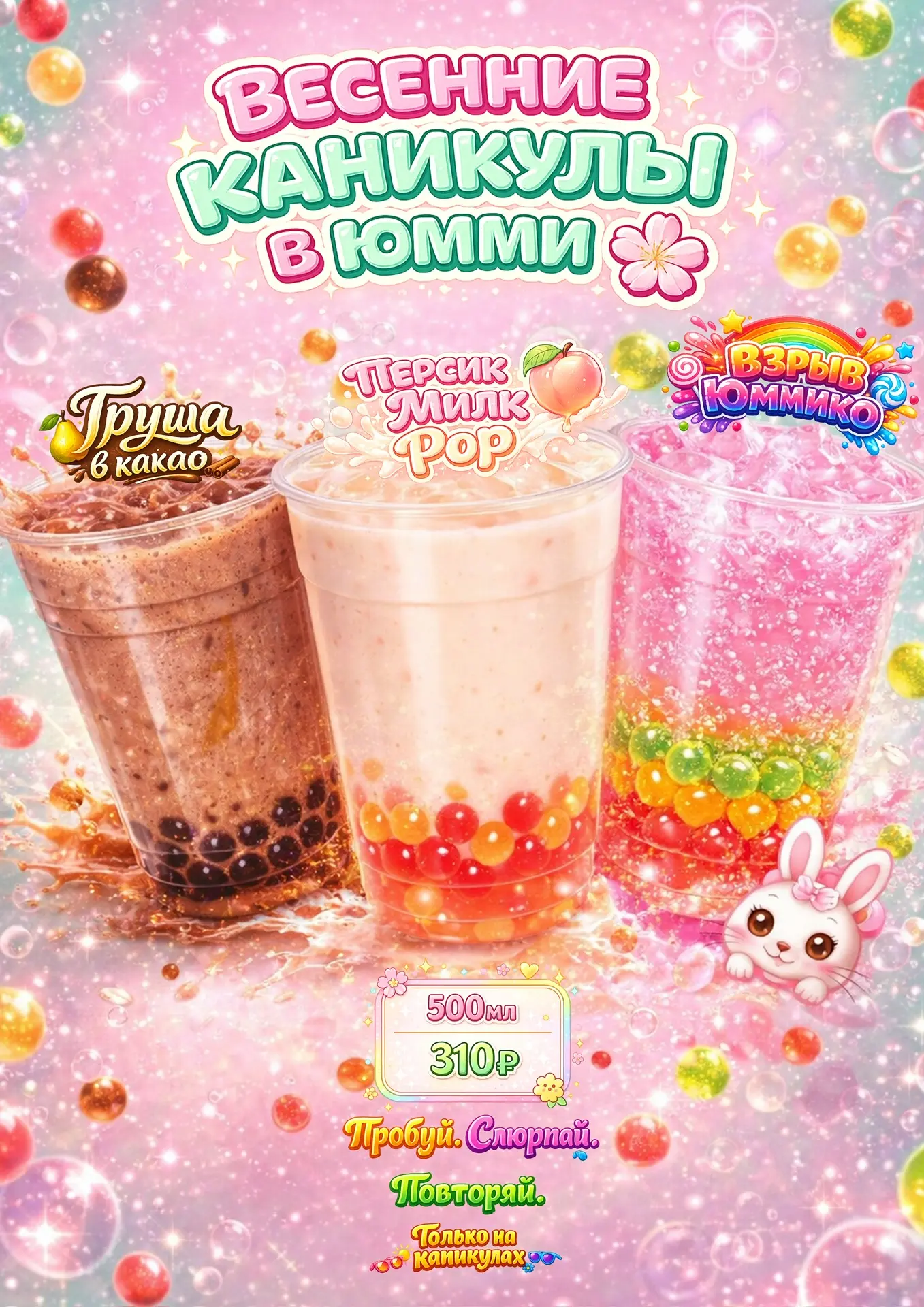 🌸 ВЕСЕННИЕ КАНИКУЛЫ В ЮММИ 🌸
