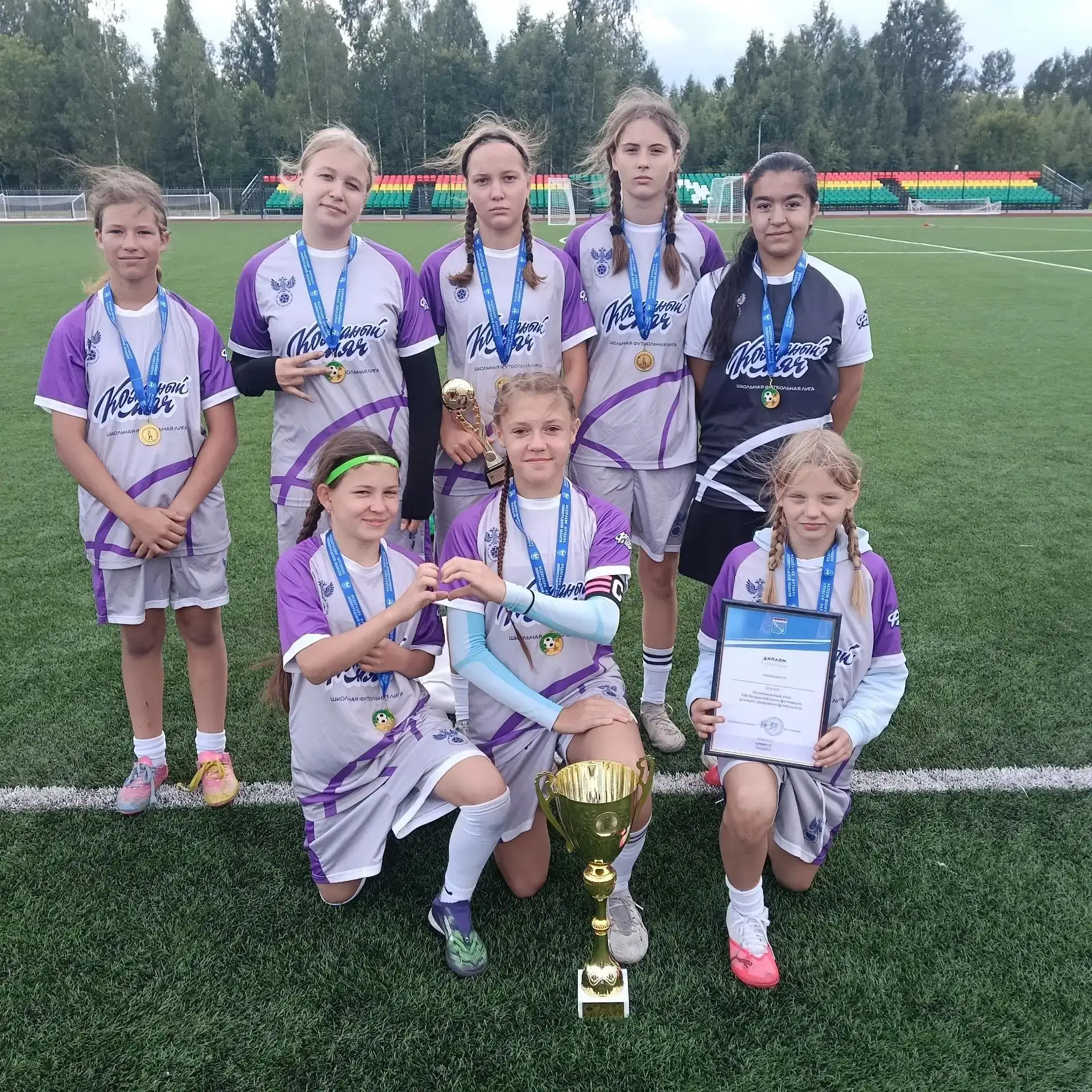 🏆 Наши девочки — лучшие в регионе! Гордость за Ленинградскую область!