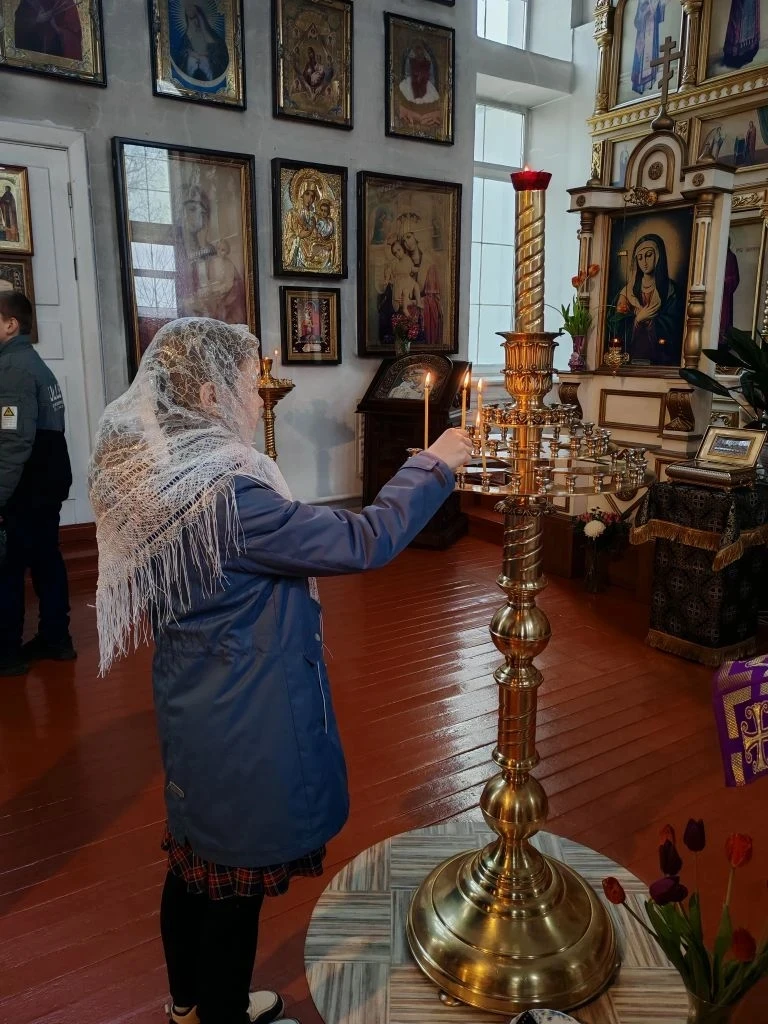 💫 ЭКСКУРСИЯ В ХРАМ   ✨ Учащиеся 4 «Б» класса посетили Храм Святого апостола Андрея Первозванного.   