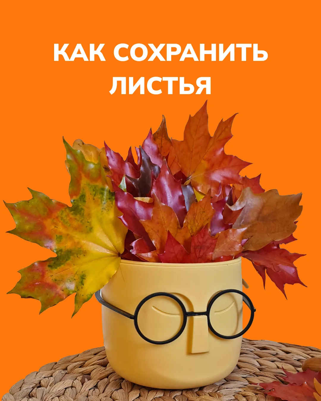 🍁 Вечные восковые листья