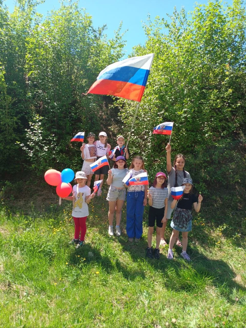 🇷🇺 С Днём России! 🇷🇺
12 июня в нашем летнем оздоровительном лагере прошла увлекательная игровая 