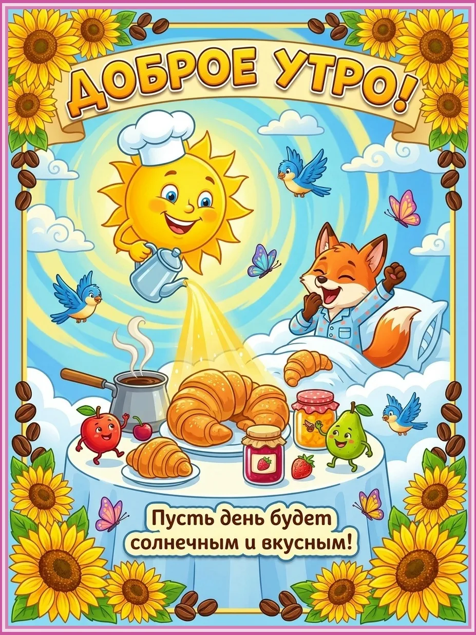 Доброе утро! 😇