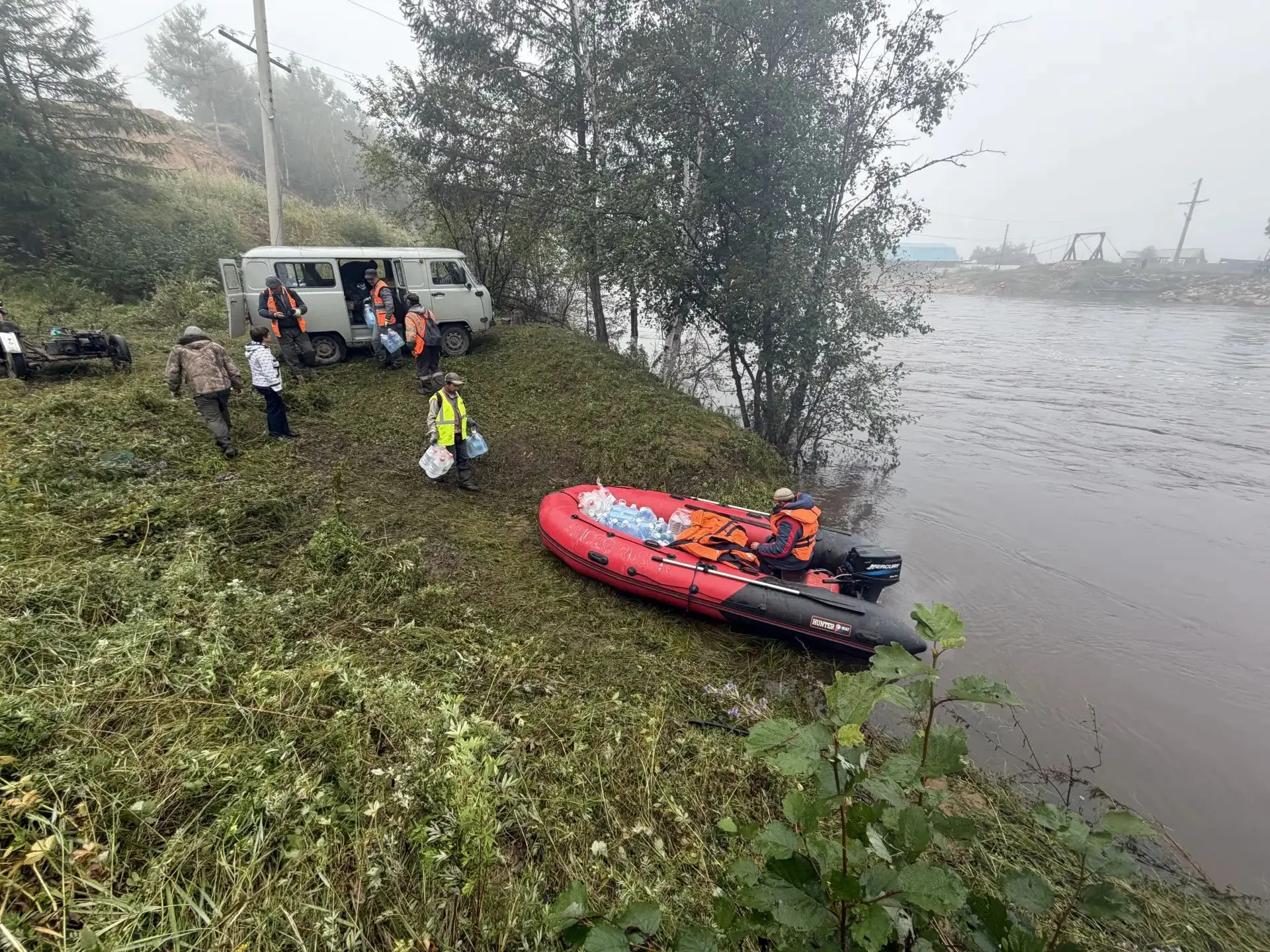 🚨🌊За 19 августа через реку Урюм в Чернышевском муниципальном округе спасателями поиск...