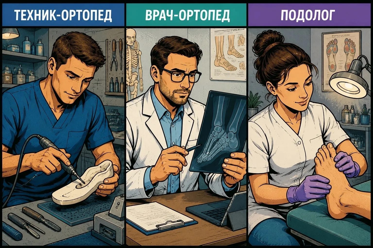 Кто имеет право изготавливать индивидуальные стельки в России?