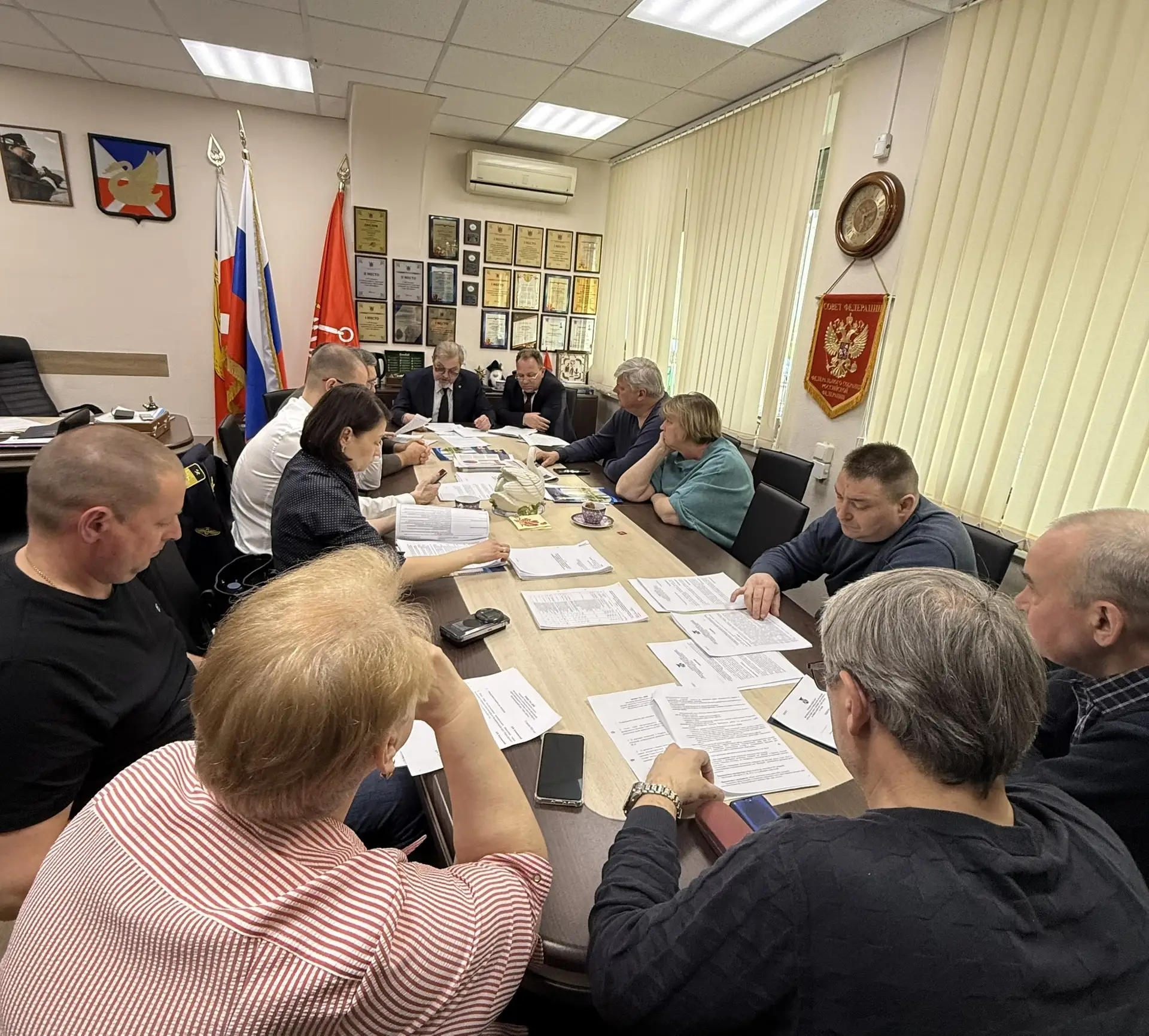 Сегодня прошло заседание Совета муниципальных депутатов. Рассмотрели проект Устава в пе...