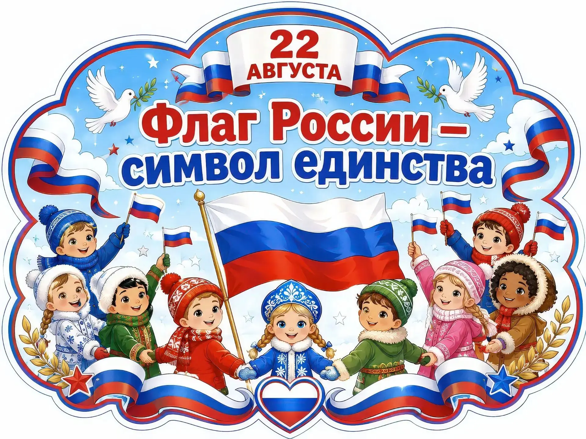 🇷🇺 С Днем Российского флага!
