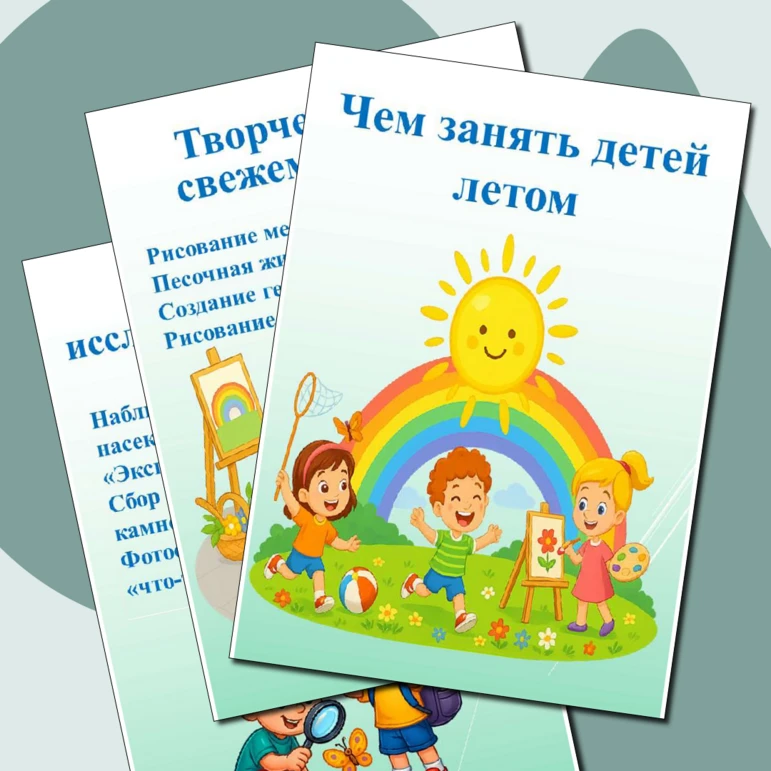 ❗Чем занять ребёнка дома на каникулах

✨Каникулы — это свобода, приключения и… иногда вопрос «Мам, м