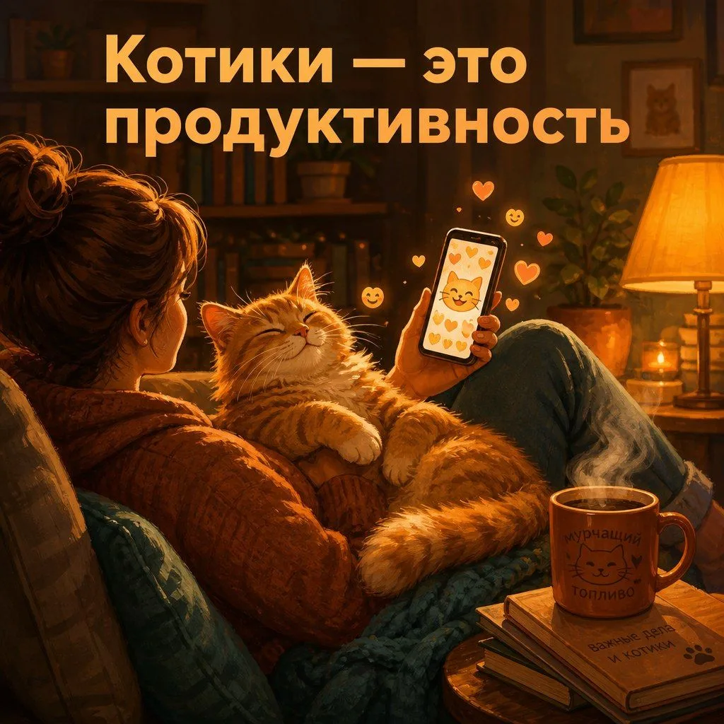 После работы лучше смотреть мемы и котиков, а не читать серьёзные новости